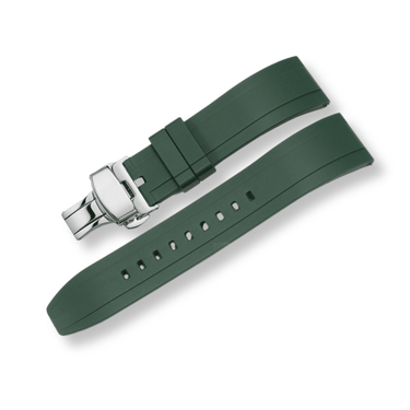 Fluorine Rubber Watch Band - watchband.direct